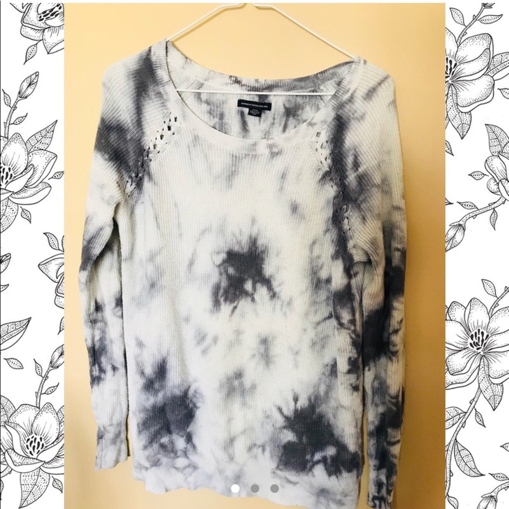 American Eagle Braided Shoulder Top